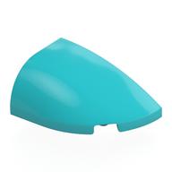Slope Curved 3 x 2 Beveled with Stud Notch Right