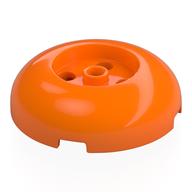 Brick Round 4 x 4 Dome Top with Round 2 x 2 Recessed, 4 Studs