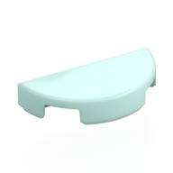Tile Round 1 x 2 Half Circle