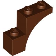 Brick Arch 1 x 3 x 2, Straight End