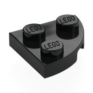 Plate Round Corner 2 x 2