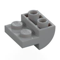 Brick Curved Inverted 2 x 2 with 1 x 2 Cutouts