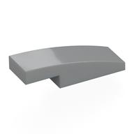 Brick Curved 3 x 1 x 2/3 Light Bluish Gray
