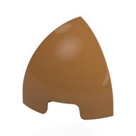 Brick Round Curved 1 x 1 x 1 Quarter Dome