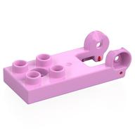 Duplo Plate 2 x 3 with 4 Studs and Reinforced Hinge