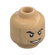 Minifig Head with print