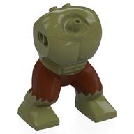 Body Giant, No Head, Hulk with Reddish Brown Pants pattern, Armor print