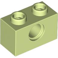 Technic Brick 1 x 2 [1 Pin Hole]
