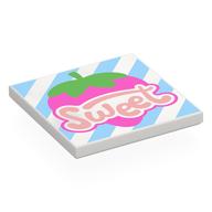 Tile 4 x 4 with print