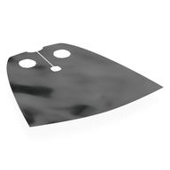 Neckwear Cape, Standard, Dark Red Back [Traditional Starched Fabric]