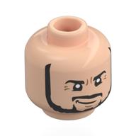 Minifig Head with print