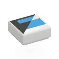 Tile 1 x 1 with print