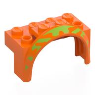 Wheel Arch, Mudguard 4 x 2 x 2 1/2 with print