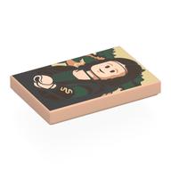 Tile 2 x 3 with Mona Lisa Painting print