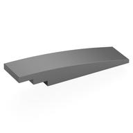 Slope Curved 8 x 2 No Studs