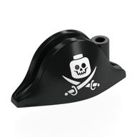 Hat Pirate Bicorne (Admiral) with print