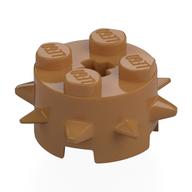 Brick Round 2 x 2 Special with Spikes
