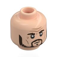 LEGO part Minifig Head with print 28621pr0191