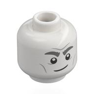 Minifig Head with print