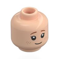 Minifig Head with print