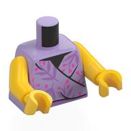 Torso, Yellow Arms and Hands with print