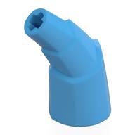 Animal Body Part, Horn Stacked 45 deg. with Axle Connectors