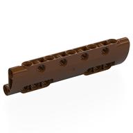 LEGO part Technic Panel Curved 11 x 3 with 10 Pin Holes through Panel Surface 11954
