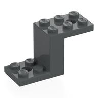 Bracket 5 x 2 x 2 1/3 with Holes, Inside Stud Holder