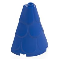 Tower Roof 2 x 4 x 4 Half Cone Shaped with Roof Tiles