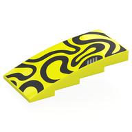 Slope Curved 4 x 8 x 1 2/3 No Studs with print