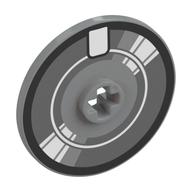 Technic Disc 3 x 3 with print