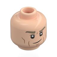 Minifig Head with print