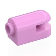 Brick Round, Curved 1 x 2 with Side Stud, Bar