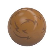 Technic Ball Joint with Dark Brown Fur (Tribble) print