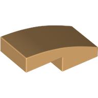 Slope Curved 2 x 1 No Studs [1/2 Bow]