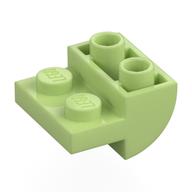 Brick Curved Inverted 2 x 2 with 1 x 2 Cutouts