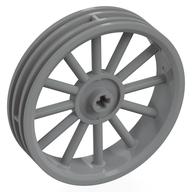 Wheel 56 x13 with Spokes Light Bluish Gray
