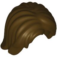 Hair Mid-Length Tousled with Center Part