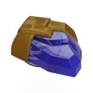 LEGO part Rock, Jewel in Pearl Gold Holder pattern