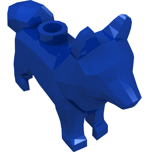 LEGO part Animal, Dog, Husky [Plain]