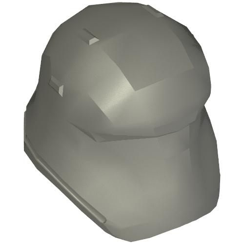LEGO part Helmet First Order Stormtrooper [Plain]