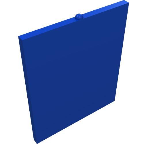 LEGO part Window 1 x 2 x 2 Classic Glass