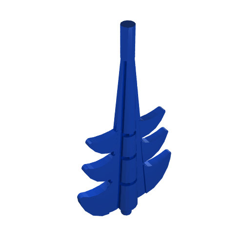 LEGO part Creature Body Part, Dragon Tail End