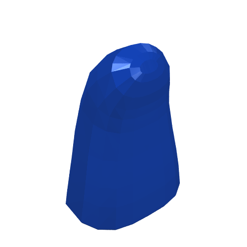 LEGO part Minifig Head Special, Starfish (Patrick) [Plain]