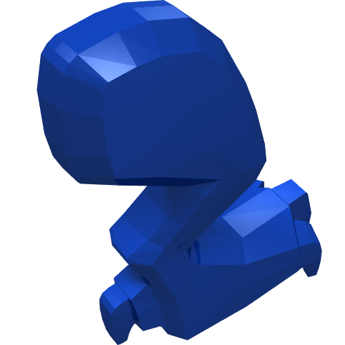 LEGO part Creature Body Part, Dragon Leg, Right [Plain]