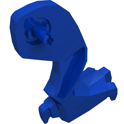 LEGO part Creature Body Part, Dragon Leg, Left [Plain]