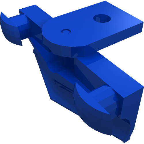 Train Buffer Beam with Plow [Type 2]