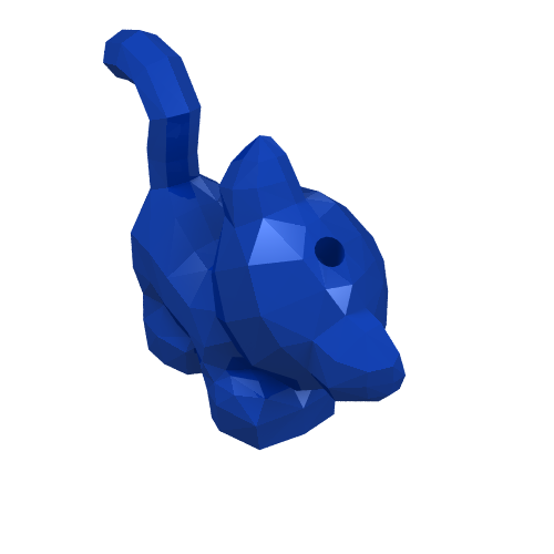 LEGO part Animal, Cat, Standing, Looking Left [Plain]