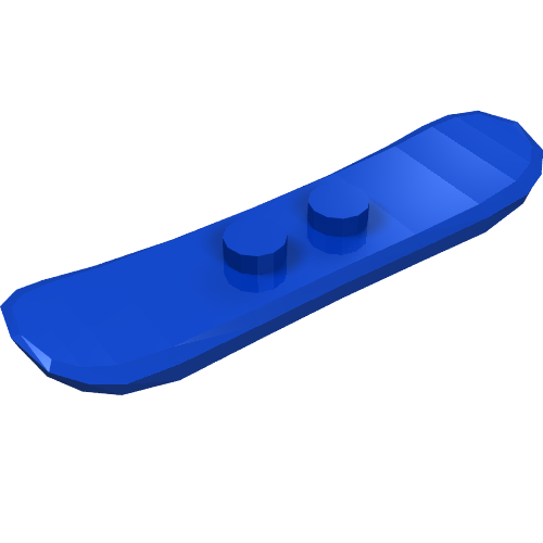 LEGO part Sports Snowboard Small 2 x 6 with 2 Centered Studs (Jumper)