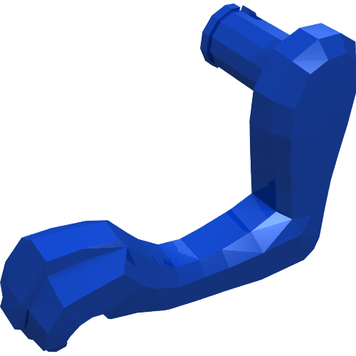 LEGO part Animal Body Part, Dinosaur, Raptor / Dilophosaurus Arm / Leg, Left [Plain]